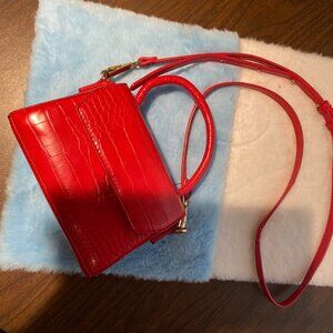 MINI SHOULDER RED HANDBAG